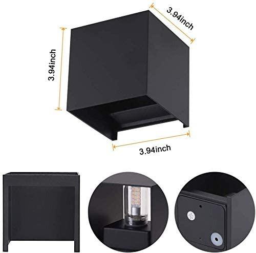 Oowolf led wall light deals