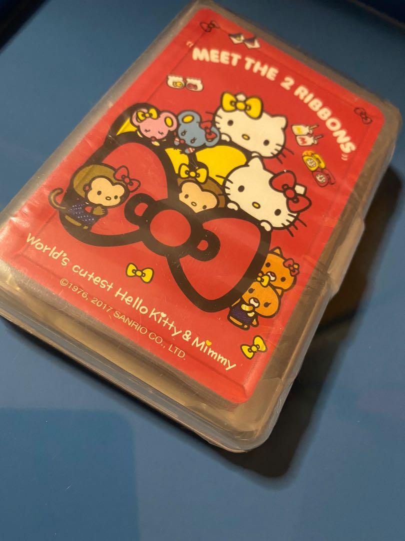 Hello Kitty Poker Cards, Hobbies & Toys, Toys & Games on Carousell