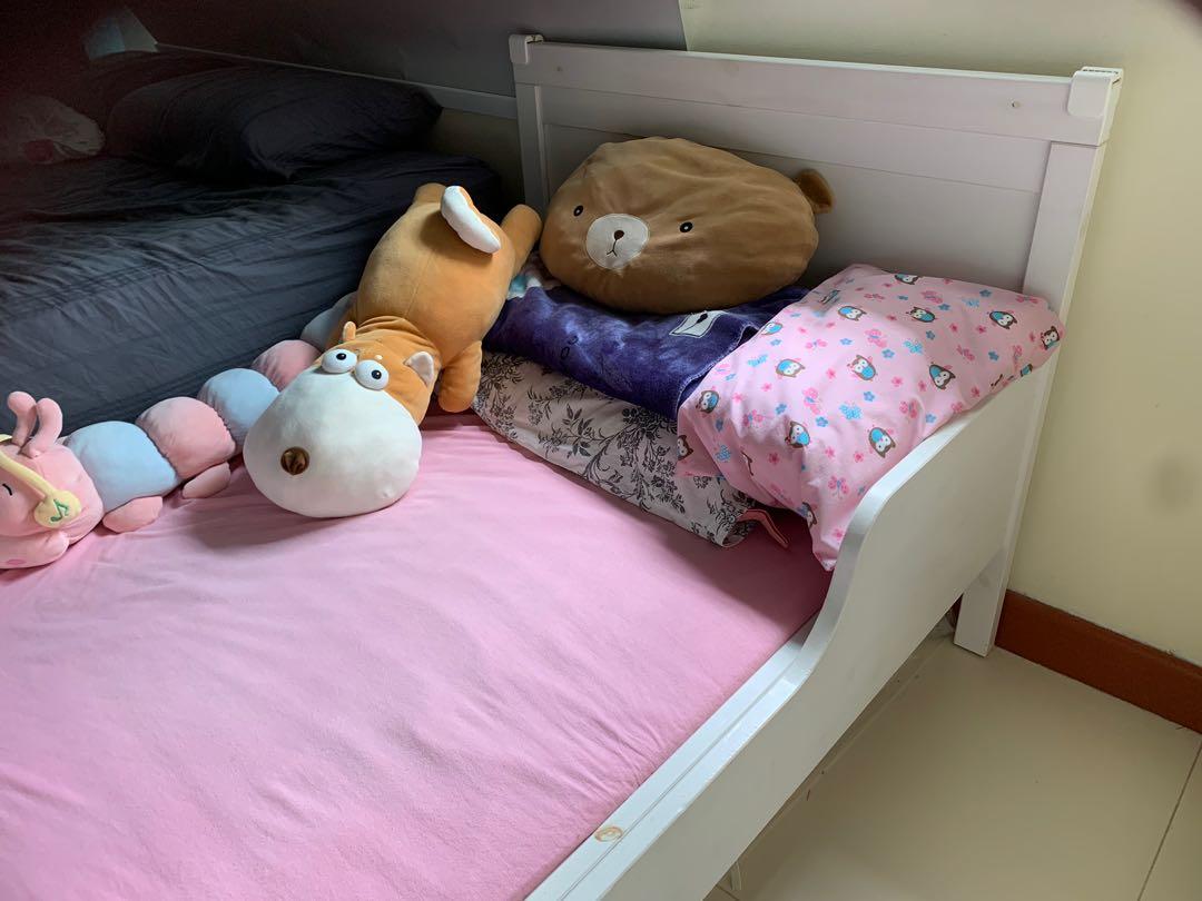 IKEA Toddler bed Extendable, Furniture & Home Living, Furniture, Bed