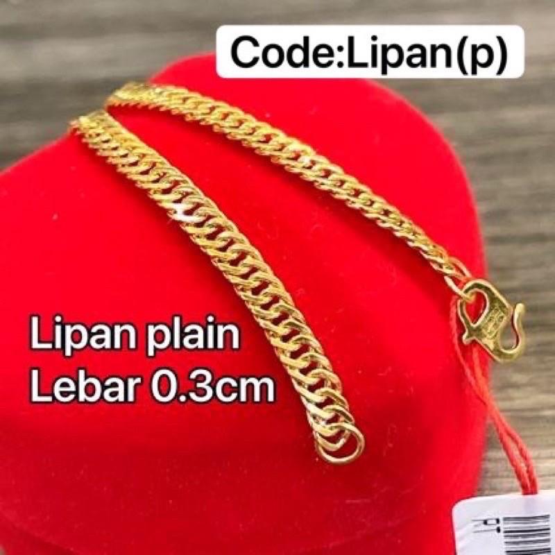 Instock 916 Gold Bracelet Rantai Tangan Lipan Women S Fashion Jewelry Organisers Bracelets On Carousell