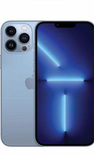 iPhone 13 Pro Max 256 or 512gb