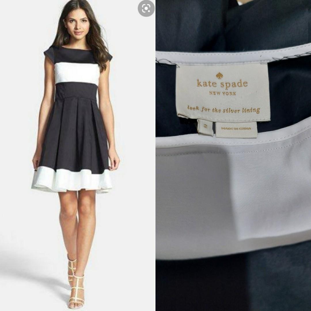 Kate spade white colorblock dress shop