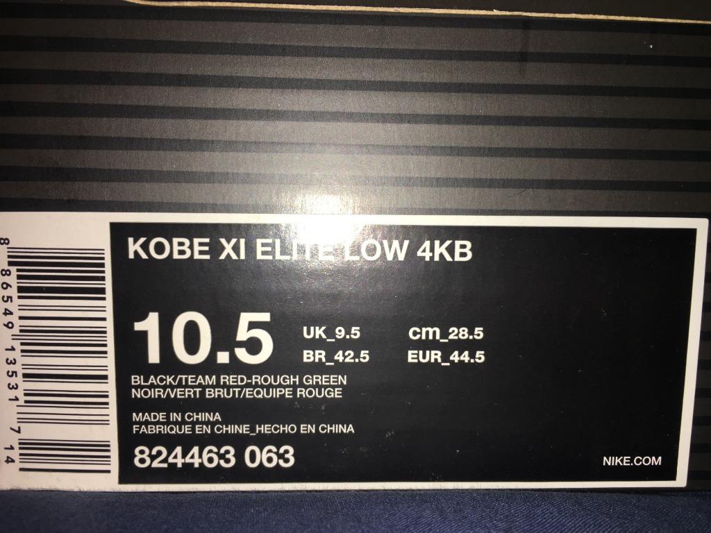 Kobe 11 Elite Low 4Kb Black Horse, Men'S Fashion, Footwear, Sneakers On  Carousell