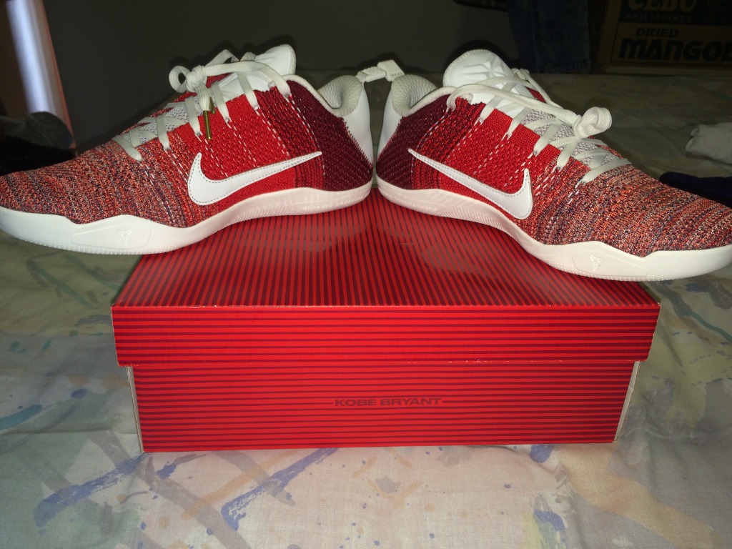Kobe 11 elite low 4kb red horse Men s Fashion Footwear