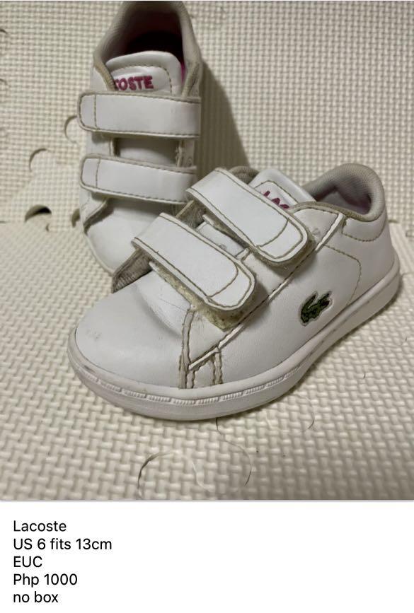 lacoste baby sandals
