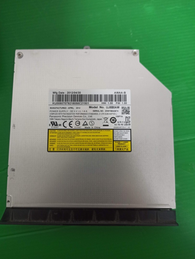 Laptop internal cd drive, Computers & Tech, Parts & Accessories, Computer Parts on Carousell