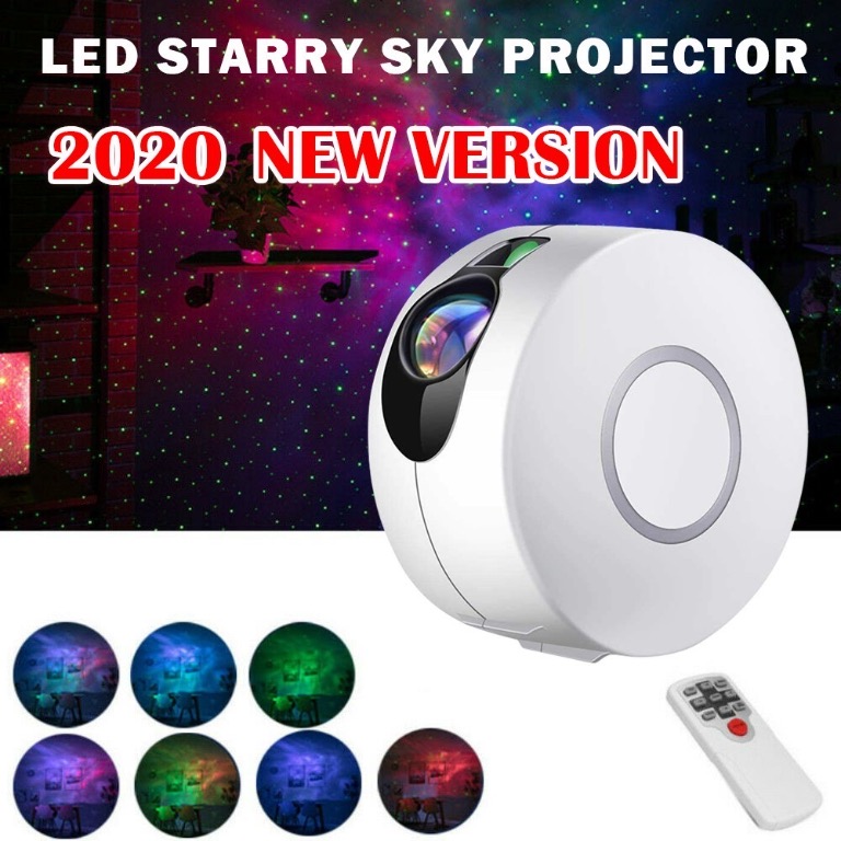Details about   Galaxy Night Light Projector Ocean Wave Laser Projector Outdoor Landscape Lights 