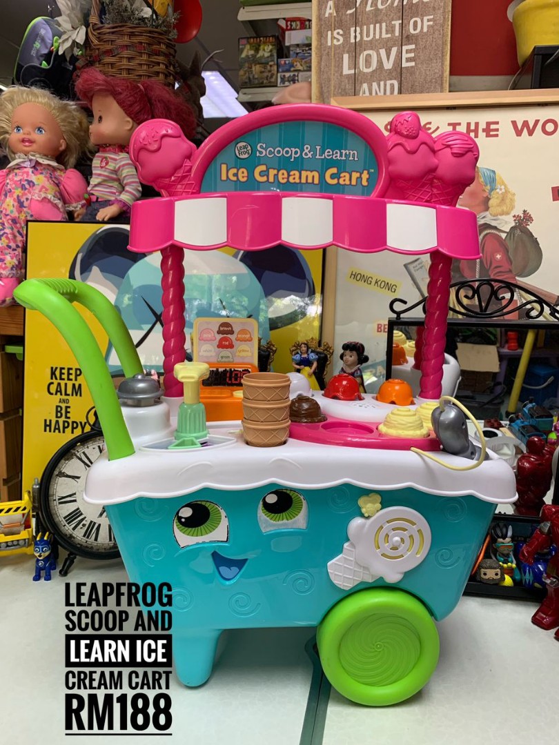 LeapFrog Scoop and Learn Ice Cream Cart, Babies & Kids, Bathing