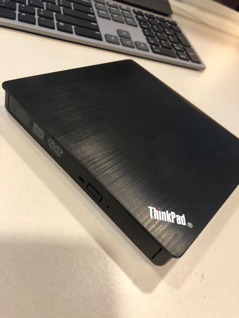 Lenovo ThinkPad Ultraslim USB DVD burner 超薄外置DVD刻錄機, 電腦 