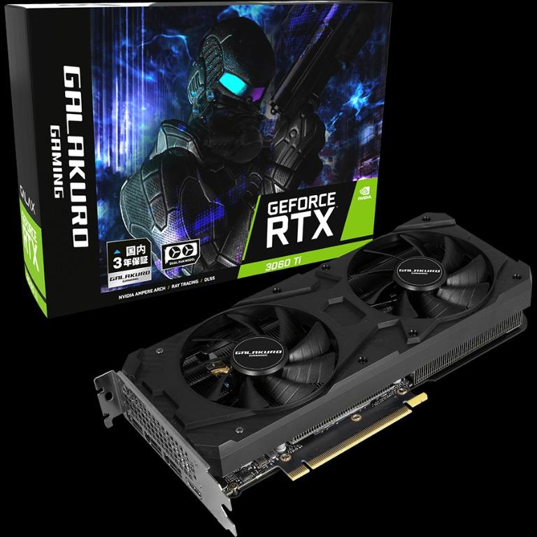 日水][全新][LHR]GalaKuro NVIDIA RTX 3060 TI GAMING搭載グラフィック