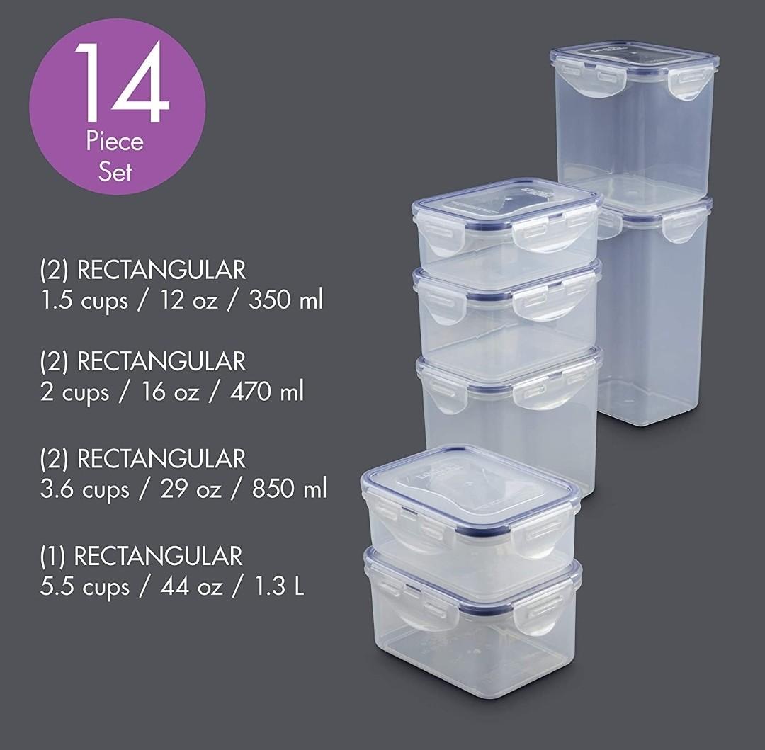 LocknLock Easy Essentials 2 Container Food Storage Set & Reviews