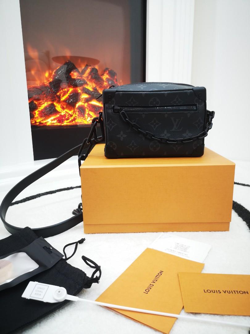Louis Vuitton Soft Trunk Bag Monogram Eclipse Canvas Mini at