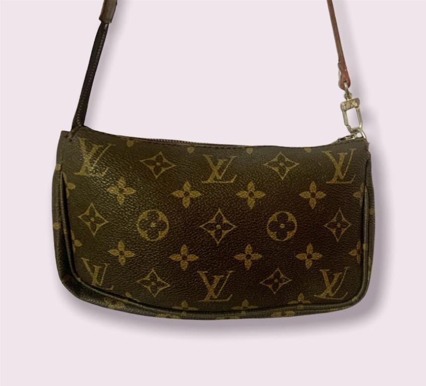 LV Louis Vuitton Pochette Accessoires With Datecode Serial Number