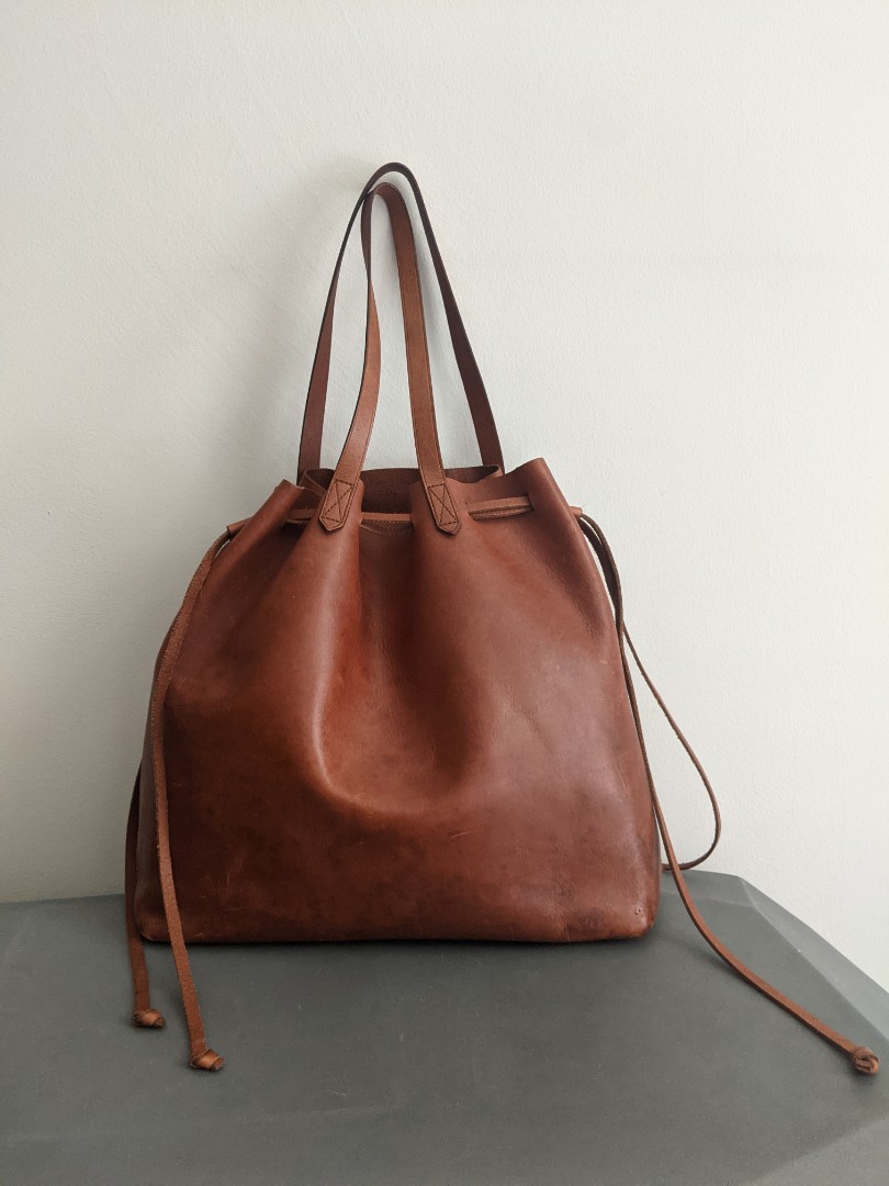 Drawstring transport tote shop madewell