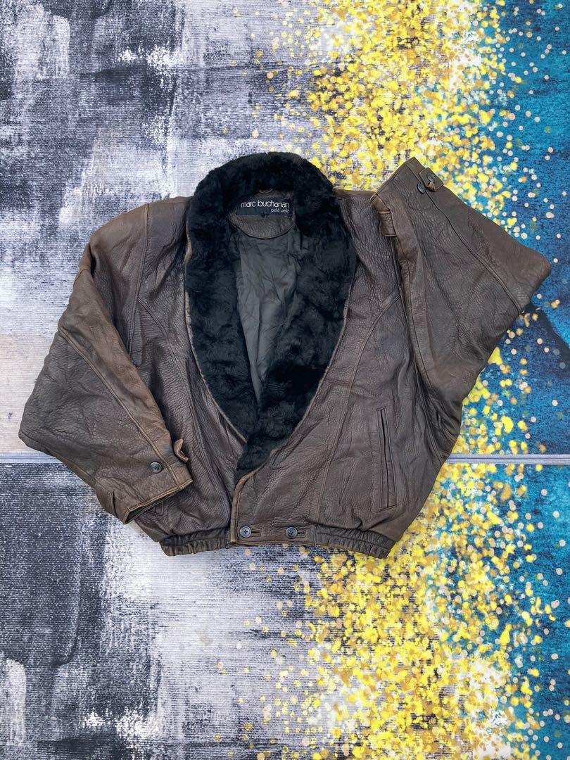 Marc buchanan outlet leather jacket