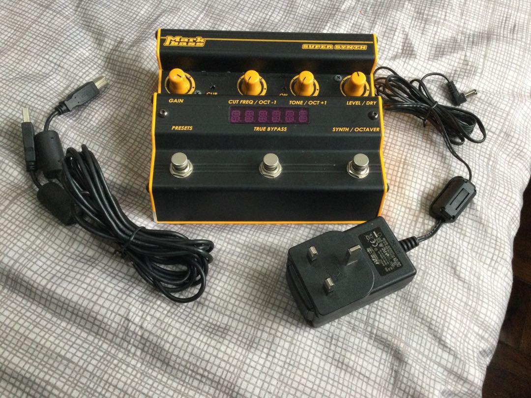 MarkBass Super Synth sobrang bass effect pedal, Hobbies & Toys, Music