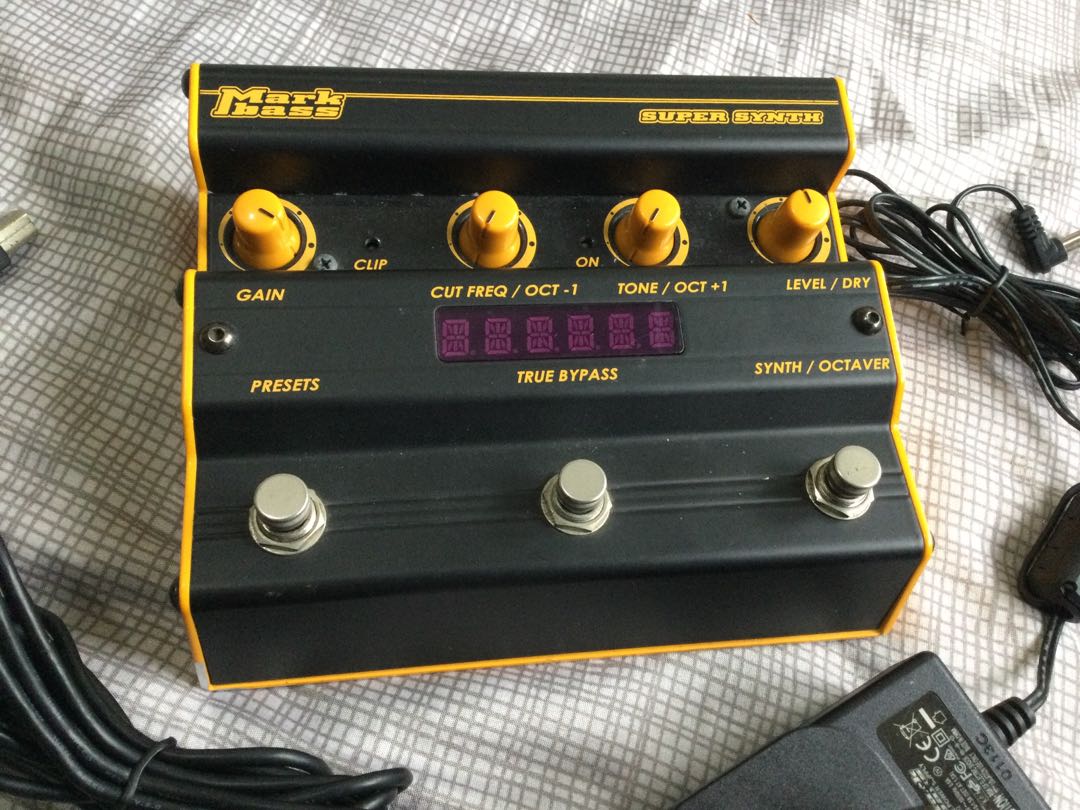 MarkBass Super Synth sobrang bass effect pedal, Hobbies & Toys, Music
