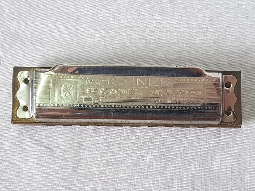 M.Hohner Blues Harp Harmonica Made In Germany, Hobbies & Toys, Music