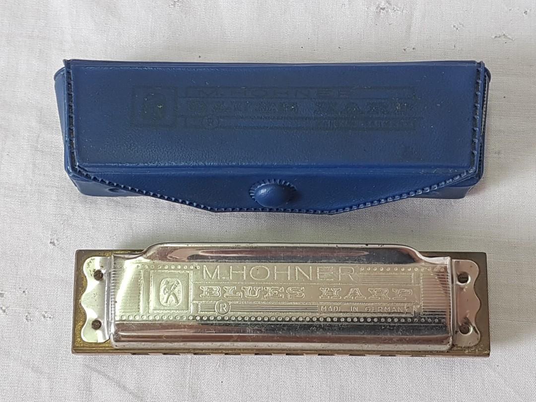 M.Hohner Blues Harp Harmonica Made In Germany, Hobbies & Toys, Music
