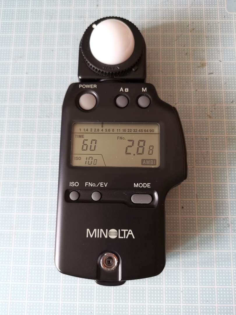 minolta auto meter IV F / light meter, Photography, Photography
