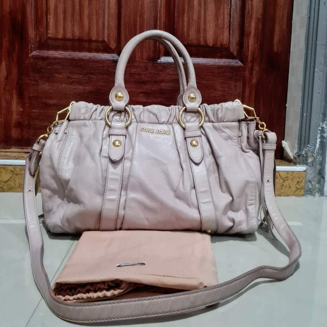 Miu Miu Two Way Pink Bag
