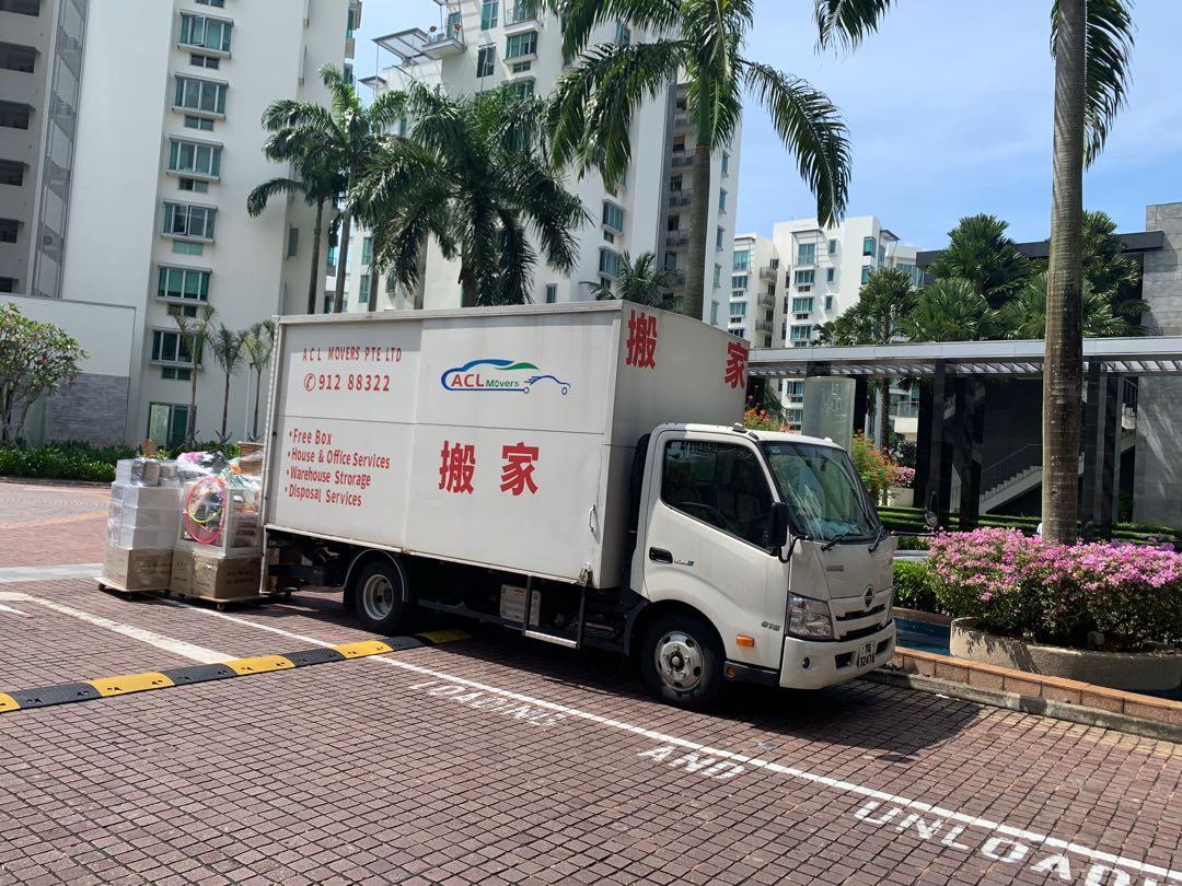 Movers & Delivery/Commercial / Residential Moving Service Movers / Mover Transport Delivery / Disposal furniture /Mover / Cheap Movers / House Moving / Hospital Bed Mover /GYM Equipment Mover / (Category: House Moving) located in Singapore. Submitted by aclmovers (Listing ID 1120893880, Image 1). Description: http://wa.me/6591288322 ☎️Whatsapp：912 88322 📦Free box & Wrapping 🏠Professional Move Services 🏣Commercial and Residential Move 🏦Warehou