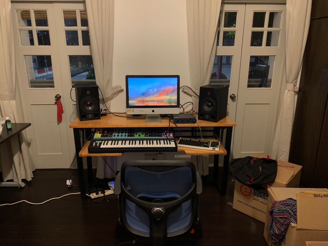 Music Studio table, Furniture & Home Living, Furniture, Tables & Sets