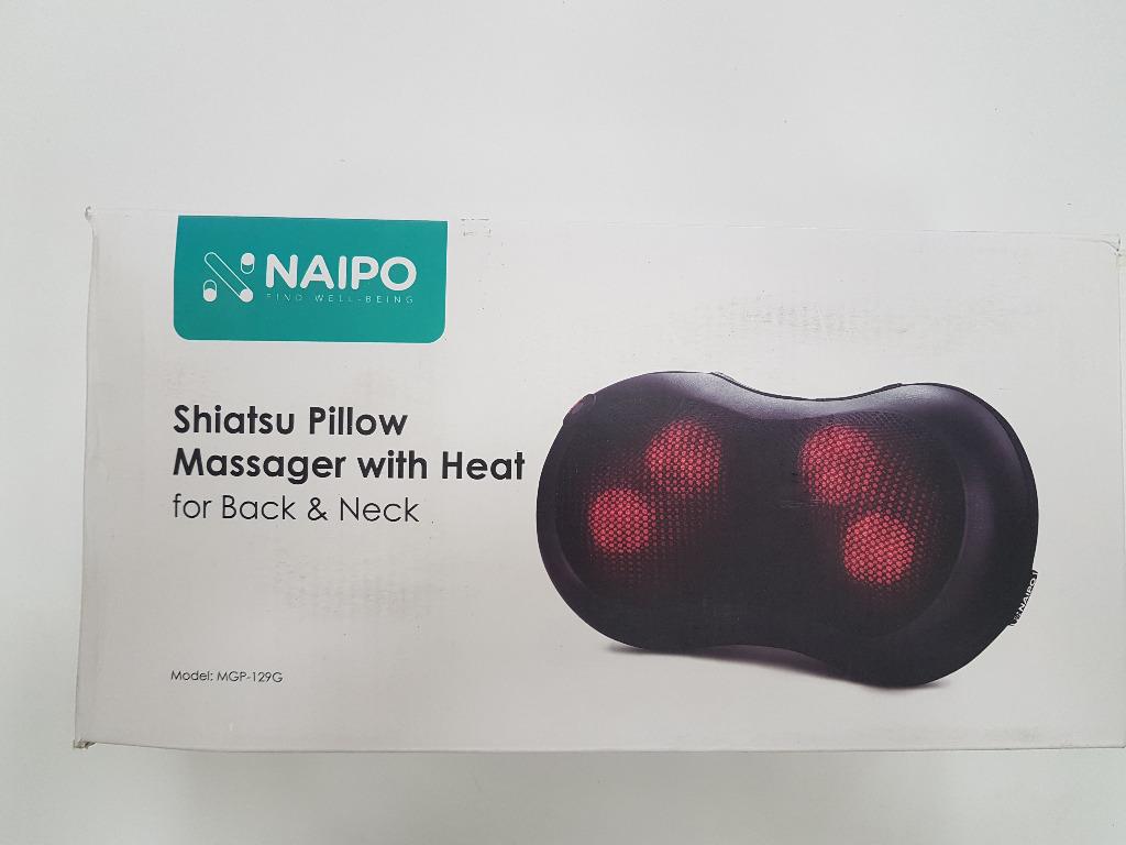 Naipo shiatsu hot sale pillow massager