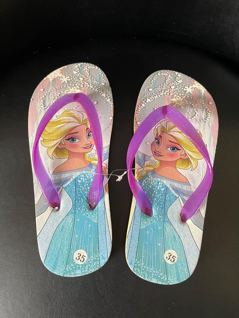 Elsa frozen sale slippers
