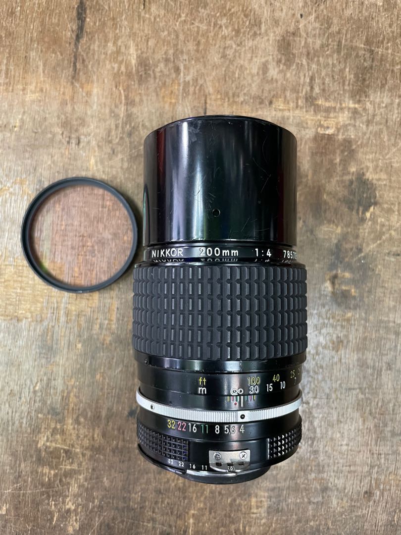 Nikon Nikkor 200mm f4 Ai, 攝影器材, 鏡頭及裝備- Carousell