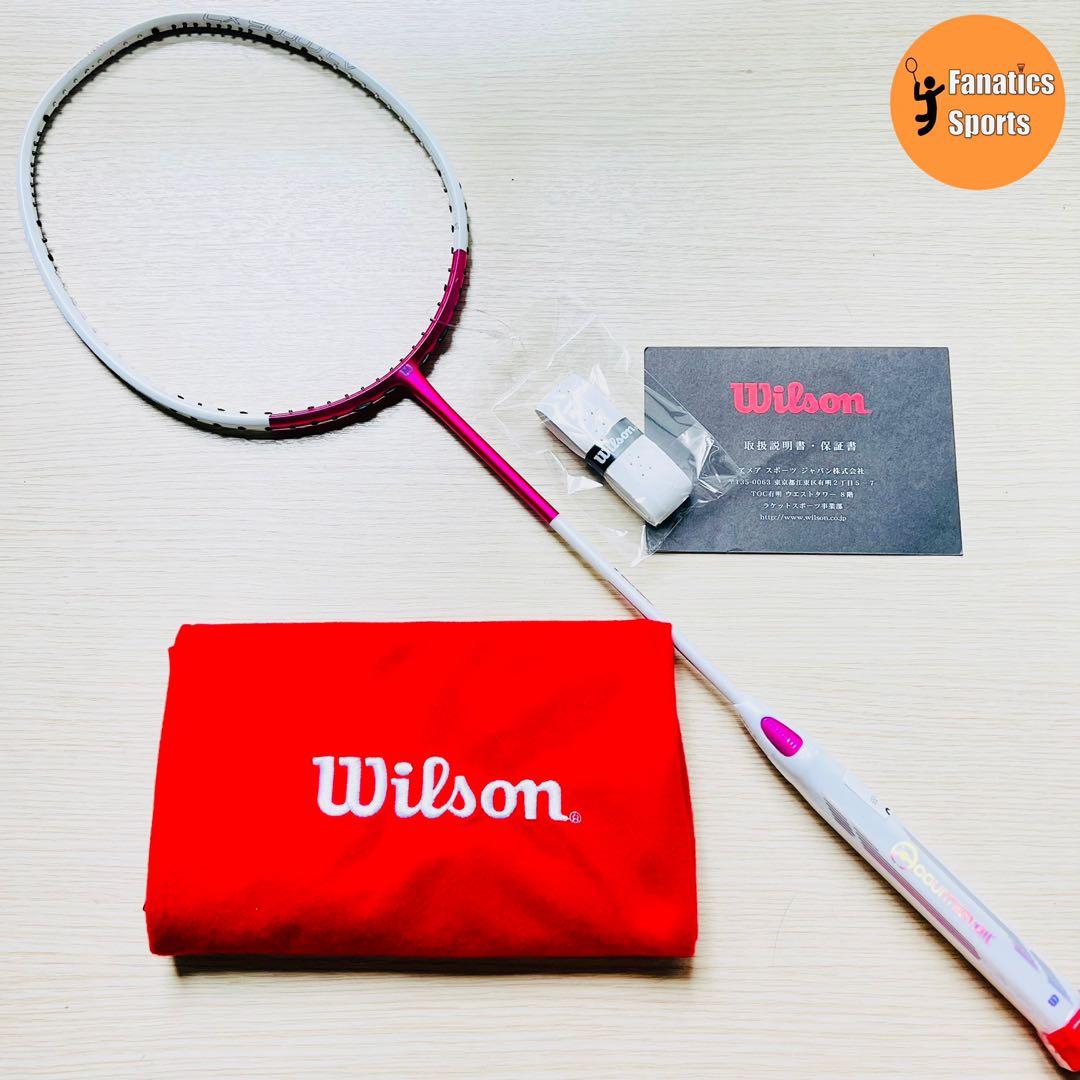Wilson FIERCE バドミントンラケット松友モデル 5U G5