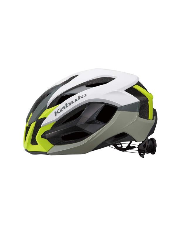 OGK Kabuto Izanagi Helmet G-1 Matte White Yellow, Sports