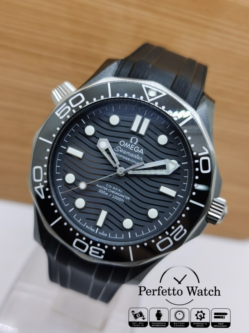 Omega seamaster diver 300m Black 