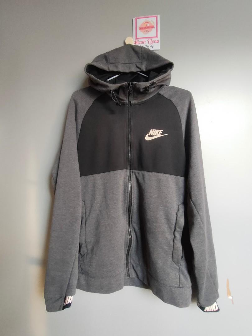 Original Nike AV15 Hoodie Jacket Men s Fashion Coats Jackets