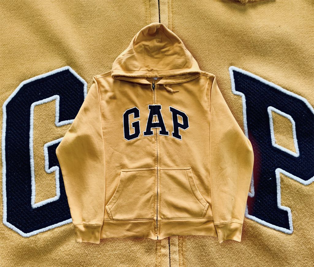 Yellow cheap gap jacket