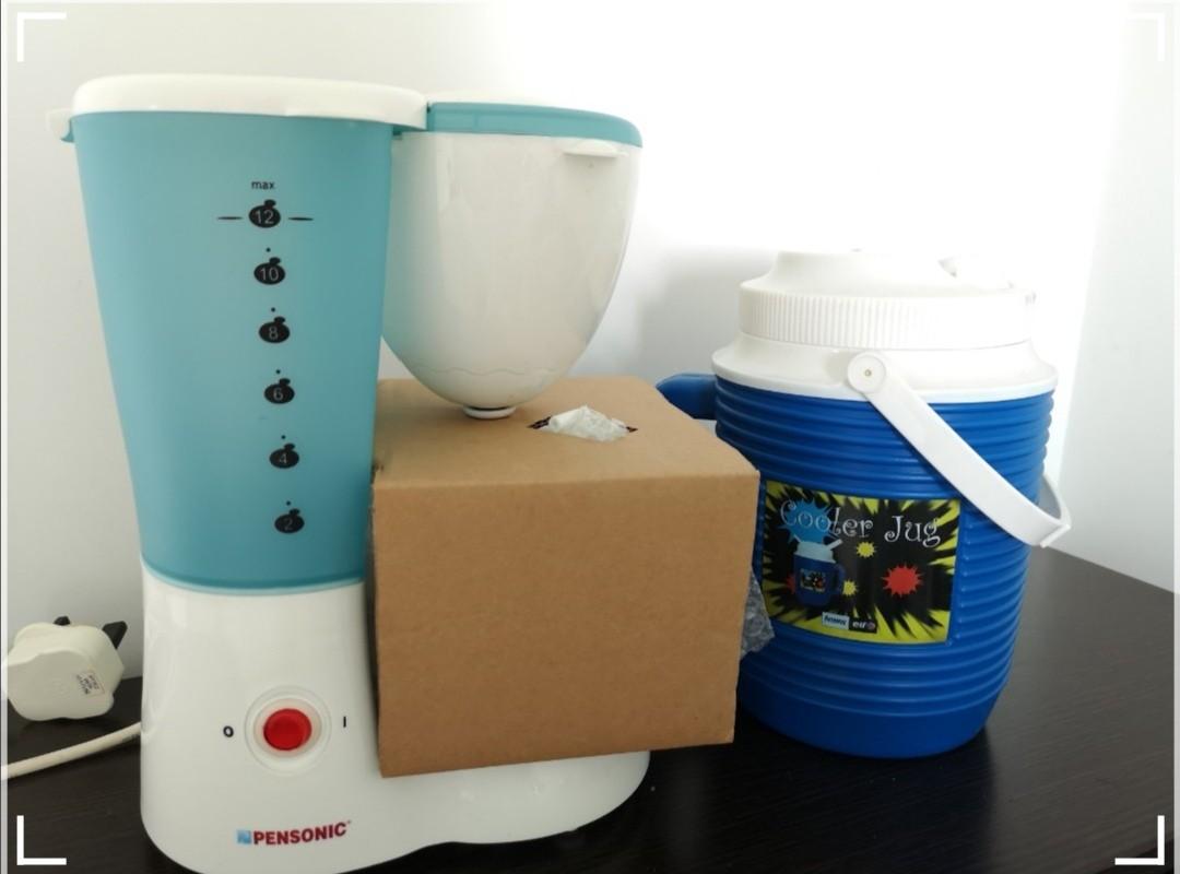 Pensonic coffee maker 1012 cups FREE cooler jug, TV & Home Appliances, Kitchen Appliances