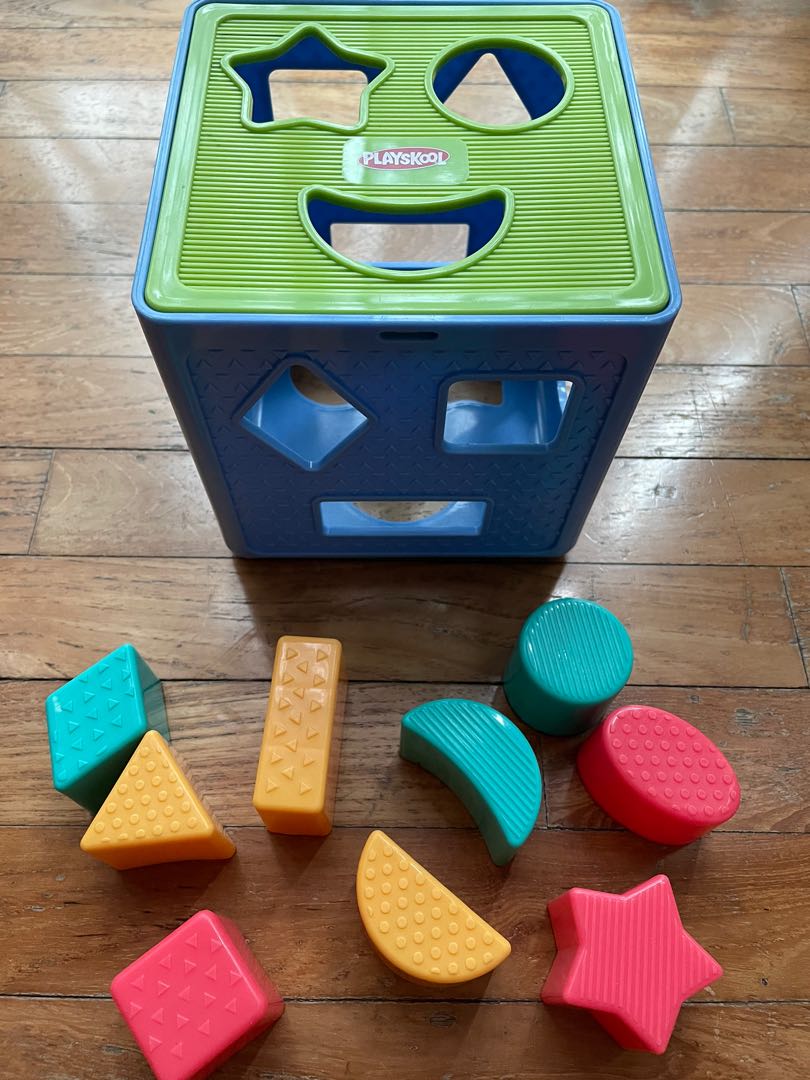 Playskool shape sorter cube store