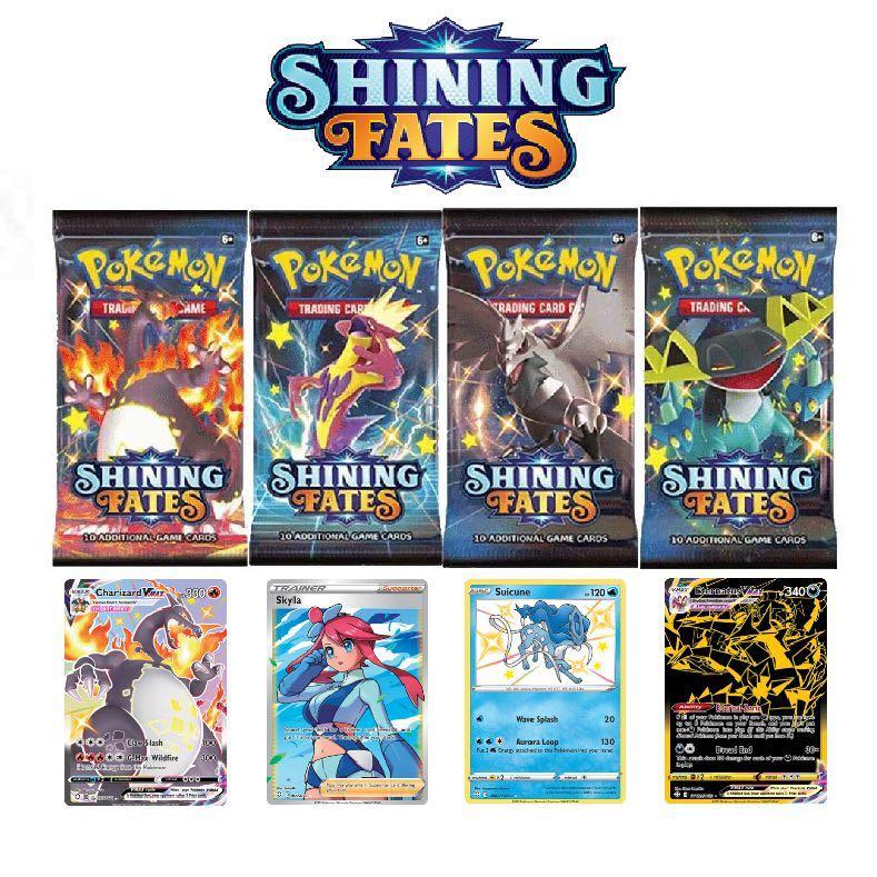 Pokemon TCG: Shining Fates Booster Packs [AUTHENTIC, UNFILTERED], Hobbies &  Toys, Toys & Games on Carousell