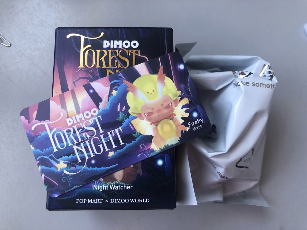 Pop mart Dimoo Forest Night - Firefly, Hobbies & Toys, Toys & Games on ...