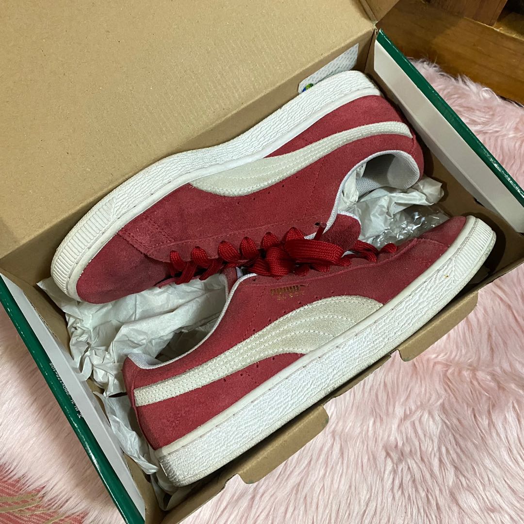 puma suede regal red