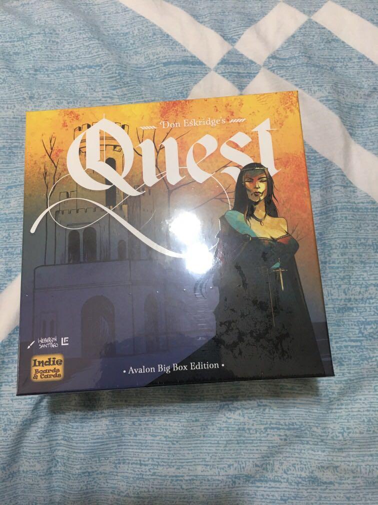 Quest + Avalon Big Box KS Edition, Hobbies & Toys, Toys & Games on