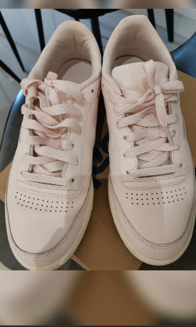 Reebok sport shiny pink shoe Women s Fashion Footwear Sneakers on Carousell