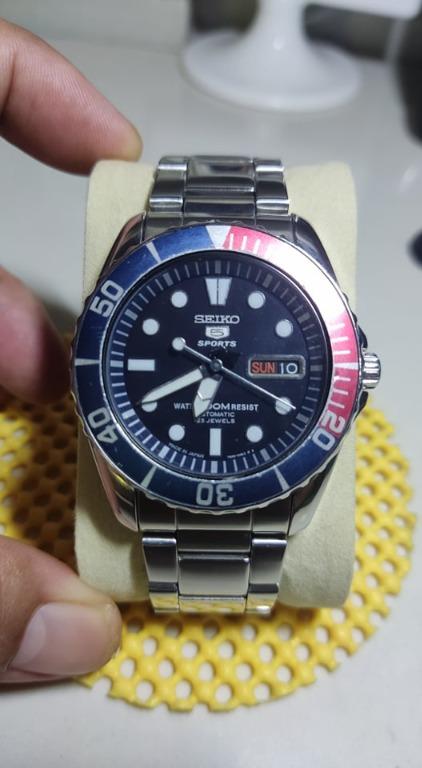 Seiko 5 Made in Japan SNZF15J1 Baby Sumo Sea Urchin