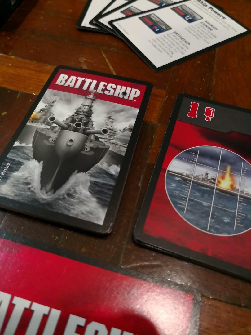 SellFast Battleship Card Game Original Hasbro MB Games Playing Cards
