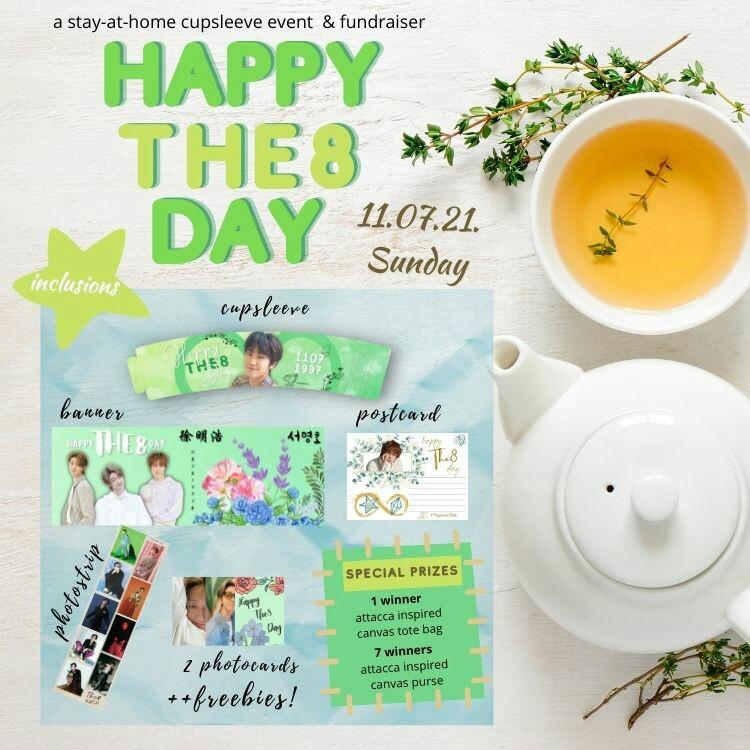 SEVENTEEN THE8 Minghao birthday Cupsleeve Kit, Hobbies & Toys