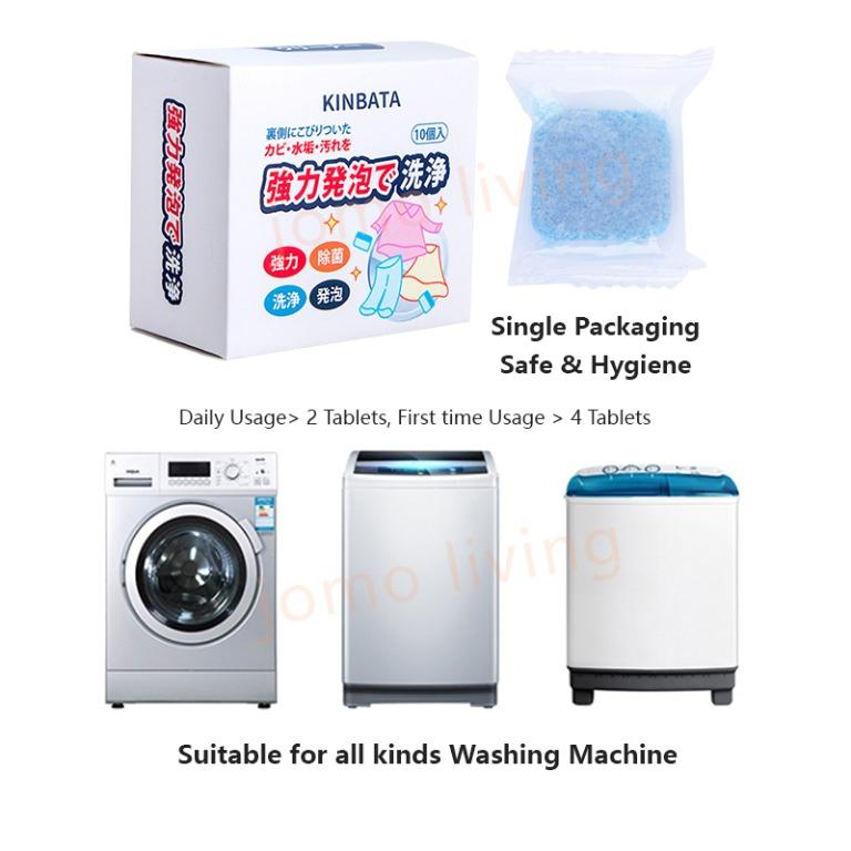 【SG Ready Stocks】Japan Kinbata Washing Machine Cleaner Effervescent
