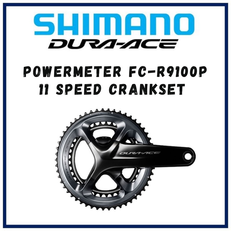 Shimano Dura Ace Powermeter FCR9100P 11 Speed Crankset 17050/34 For