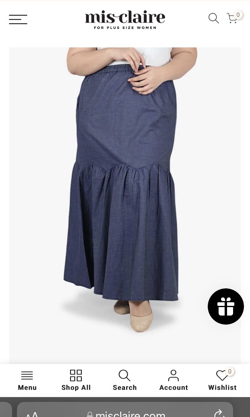 Skirt Denim Plus Size Pre Loved 2xl Women S Fashion Clothes Bottoms On Carousell