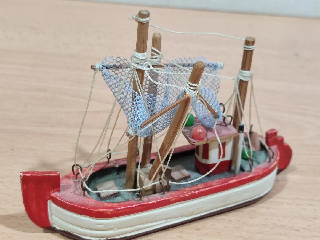 Small Wooden Fishing Boat