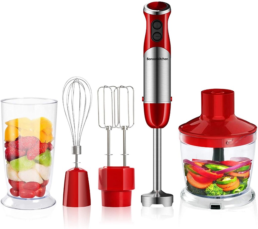 [SMM] Bonsenkitchen Hand Blender, 5in1 Stainless Steel 800W Hand